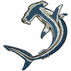 Fishes Embroidery Design 4 Fishes Embroidery Design 4